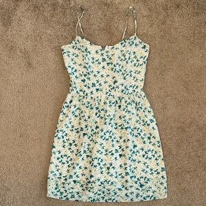 Rieley Juniors Floral Spaghetti Strap Dress